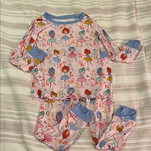 Little Sleepies Ballerina Pajama Set